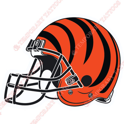 Cincinnati Bengals Customize Temporary Tattoos Stickers NO.478